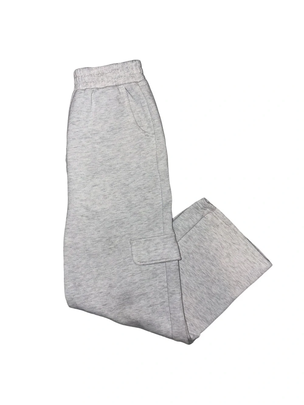 Stelle Light Gray Heather Hoodie & Cargo Jogger Set